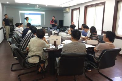 Promoting meeting in Wuxi Architectural Design and Research Institute