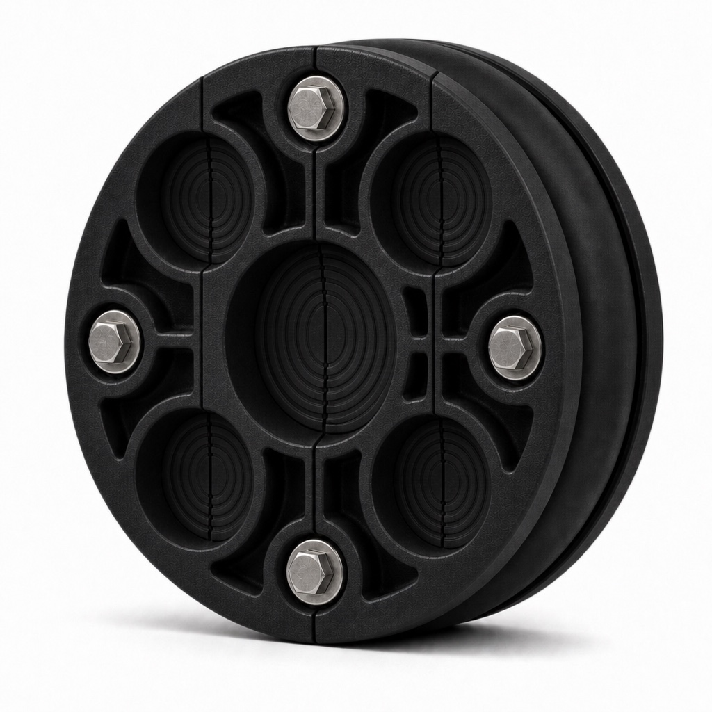 ARK round cable press seal